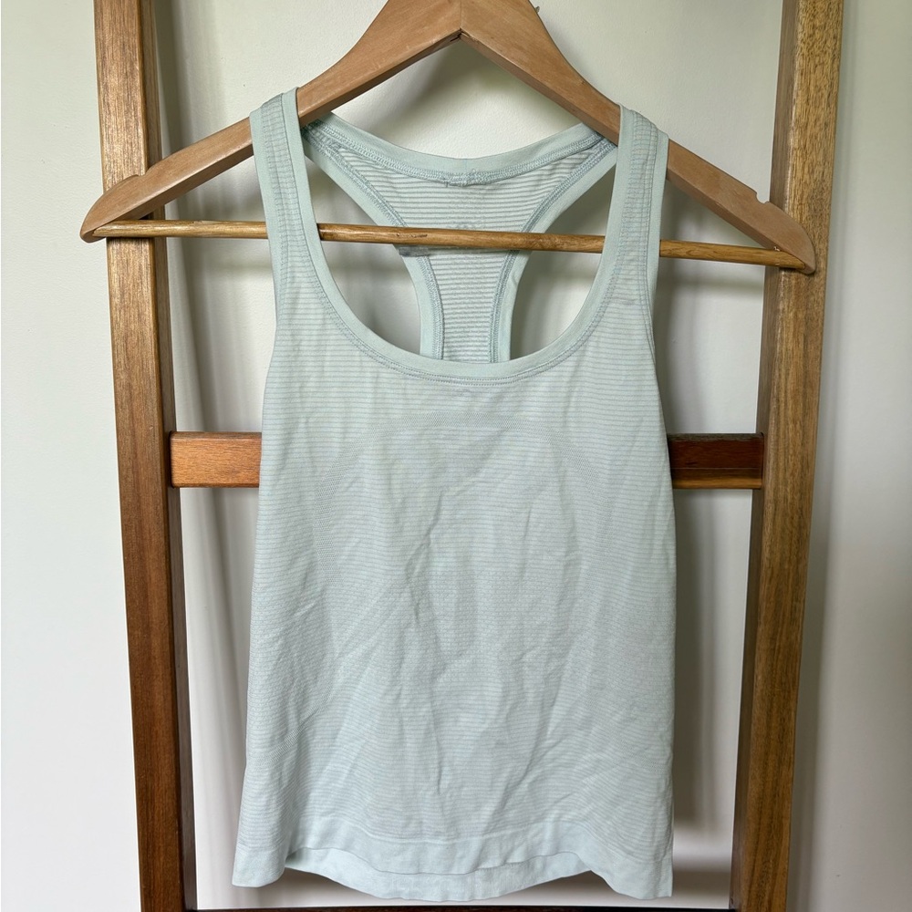 Lululemon Athletica Swiftly Soft Blue Tank Top Size 4